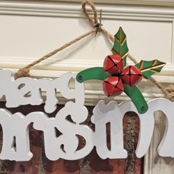 20X7.5 HANING MERRY CHRISTMAS