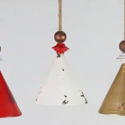 5X7 BELLS X 3 (RED/WHT/GO)