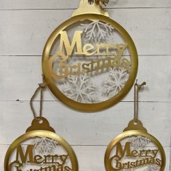 14,18&22 MERRY CHRISTMAS SIGNSX3
