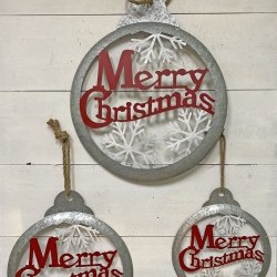 14,18&22 MERRY CHRISTMAS SIGNSX3