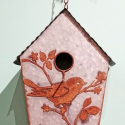 8.5X5.75X21.75 BIRDHOUSE