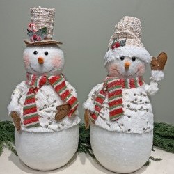 17&19IN SNOWMAN X2