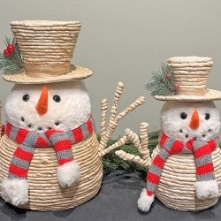 15X8X13&10X6X10 ROPE SNOWMANX2