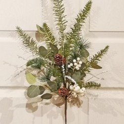 26IN EUCALYPTUS&FIR SPRAY