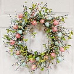 22IN EGG WREATH