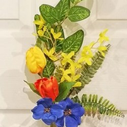 18IN MIXED TULIP SPRAY