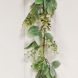 6FT MIXED LEAF GARLAND