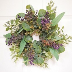 4.25/15.5IN EUCALYPTUS W/BERRY R