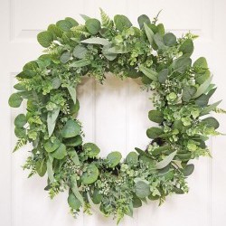 23.5IN MIX EUCALYPTUS WREATH