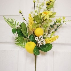18IN LEMON&FIR SPRAY