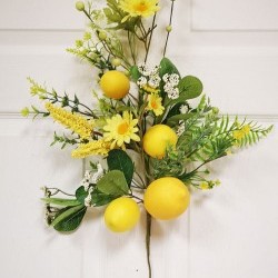 28IN LEMON&FIR SPRAY