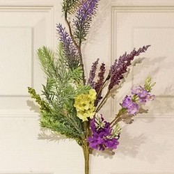 18IN LANENDER&WISTERIA SPRAY