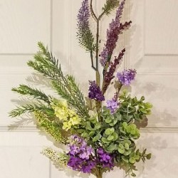 28IN LANENDER&WISTERIA SPRAY
