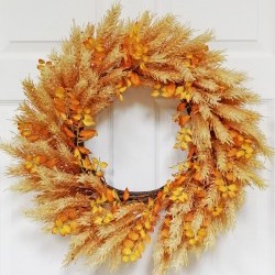 26IN DRIED REED WREATH