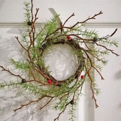 8IN ICY PINE RING