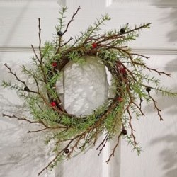 10IN ICY PINE RING