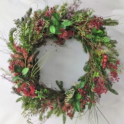 36IN MIXED BERRY WREATH
