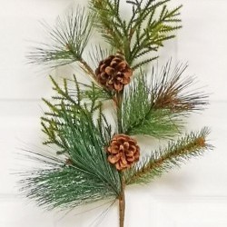 28IN MIX PINE SPRAY