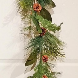 6FT MIX PINE&MAGNOLIA GARLAND
