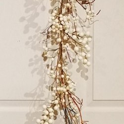 6FT CRM BERRY GARLAND