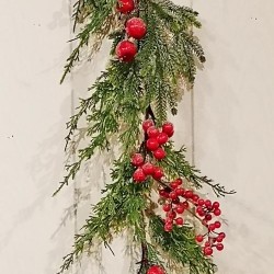 6FT ICE APPLE&BERRY GARLAND
