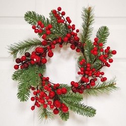 6.25IN BERRY&PINE RING