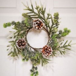 4.25IN ICE SNOW PINE RING