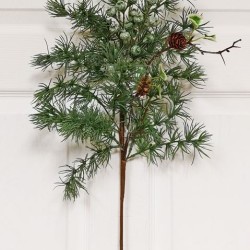 28.5IN PINE W/SEEDS SPRAY