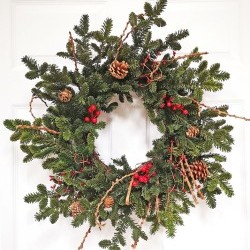 24IN FIR WREATH