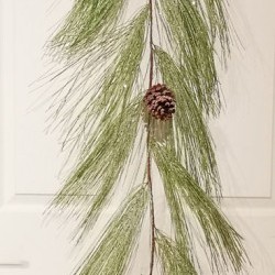 6FT ICE NEEDLE PINE GARLAND