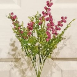 13IN FERN W/MINI BURS BUSH