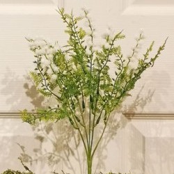 13IN FERN W/MINI BURS BUSH