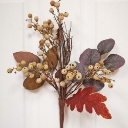 16.5IN BERRY&LEAF PICK