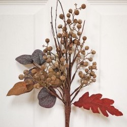 16.5IN BERRY&LEAF PICK