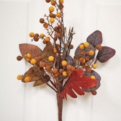 16.5IN BERRY&LEAF PICK