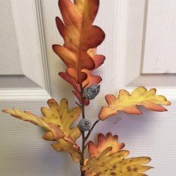 19IN OAK LEAF