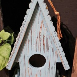 7X6.3X14.5IN BIRD HOUSE