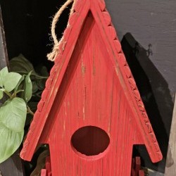7X6.3X14.5IN BIRD HOUSE